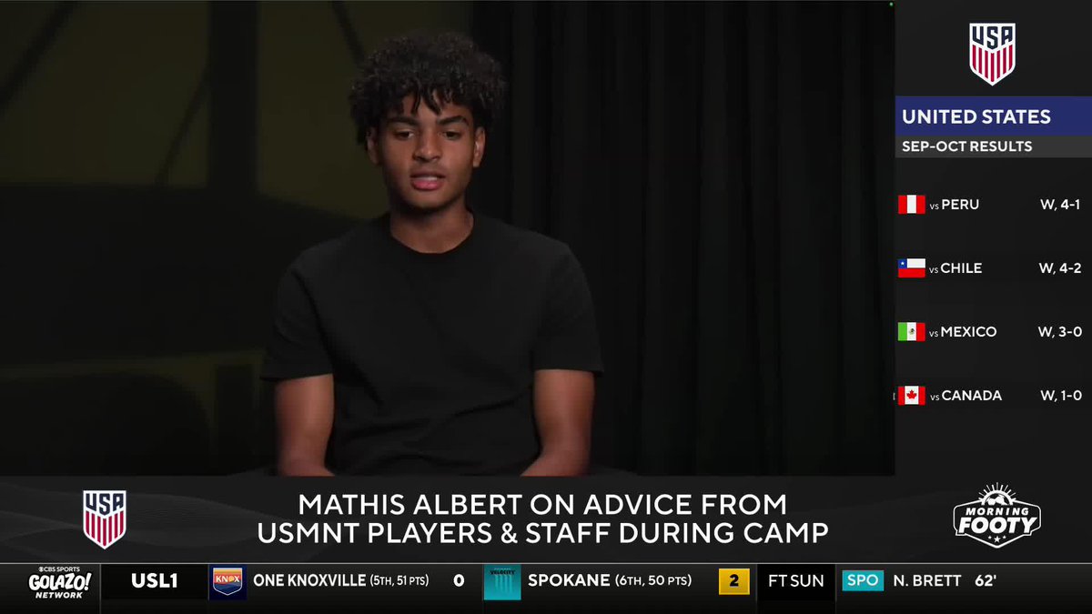 "I feel the most from LA" 📍 USMNT rising star Mathis Albert on his life story and why he feels Los Angeles is his true home 🗣️