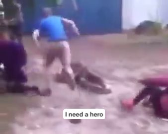 A group of Black thugs attack the wrong white boy and find out they shouldn’t have
