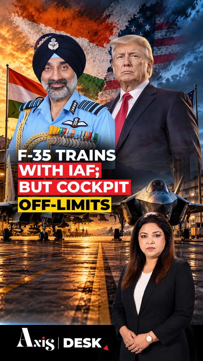 Six US F-35 stealth fighters trained with the IAF in India — but their cockpits and sensitive systems remained off-limits. The twist? India did something similar with its Su-30 MKIs during Red Flag 2008. So what did the IAF learn from the F-35 — and could it help against China’s J-20? Aditi Prasad Watch: #F35 #IndianAirForce #IAF #TarangShakti #Su30MKI #USAirForce #Rafale #Tejas #J20 #IndiaUS