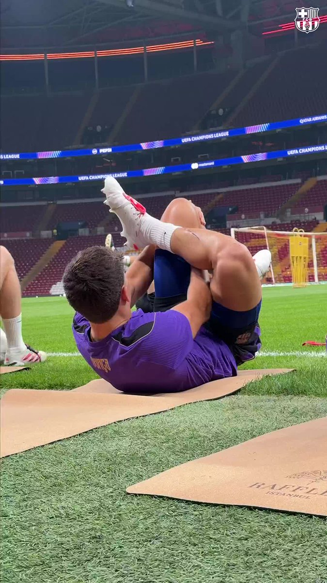 Abans d'entrenar... Un bon escalfament 🔥