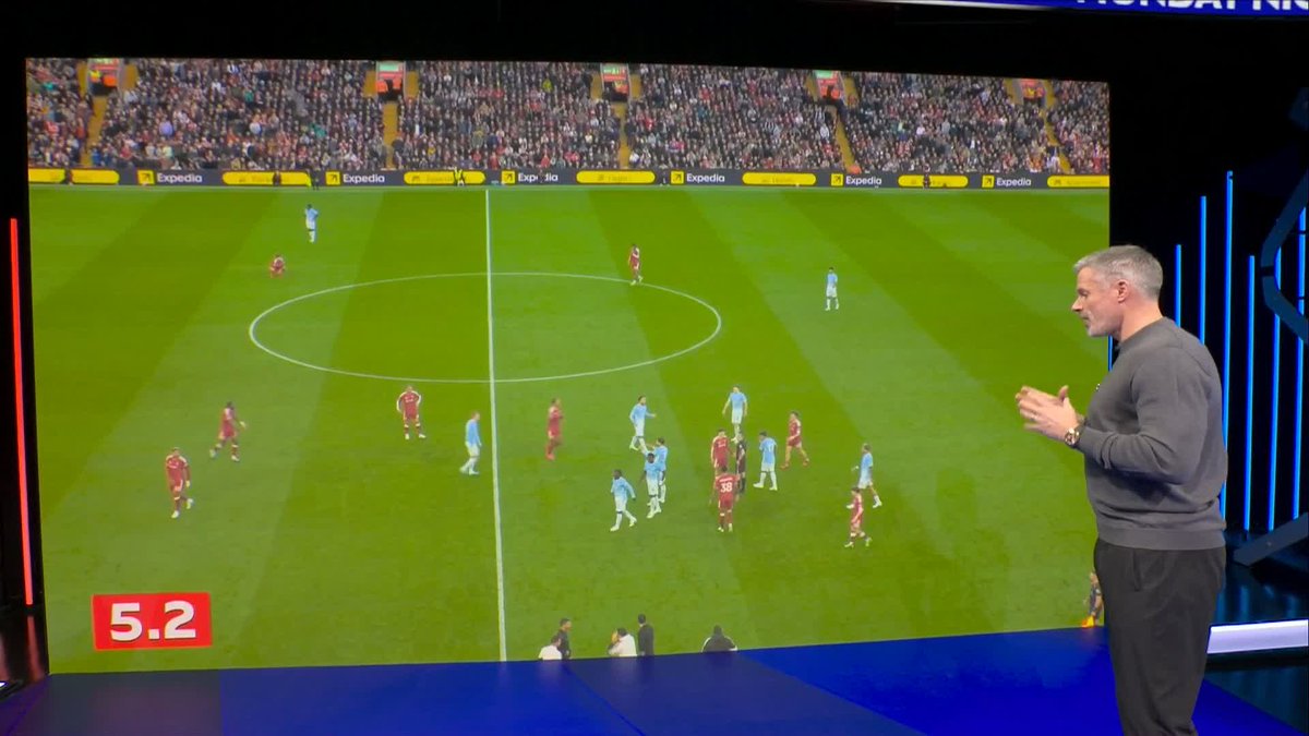 "The manager's head has gone" Jamie Carragher and Steve Cooper look Ryan Gravenberch's red card against Man City 🟥