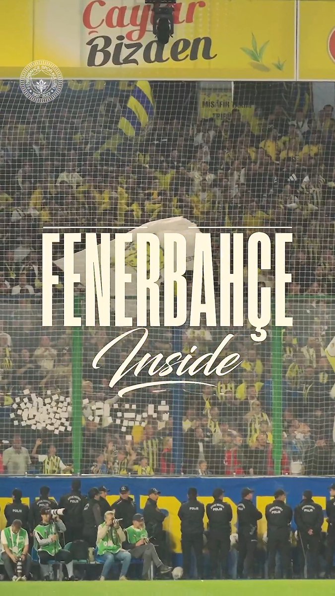 📹 Ç. Rizespor maçı inside videosu Fenerbahçe YouTube'da! 👇 #RİZvFB