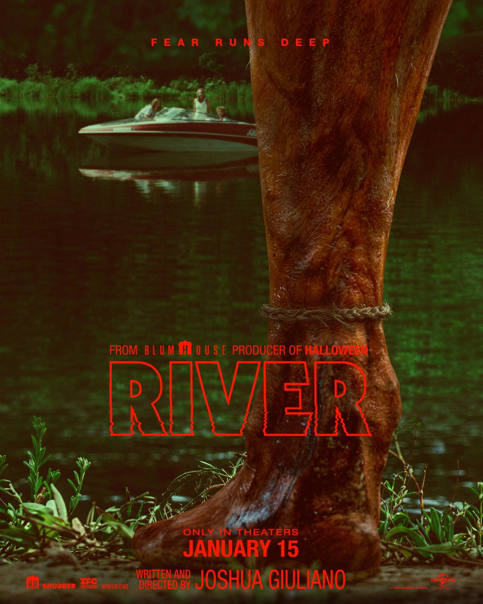 Fear runs deep. Watch the trailer for RIVER, coming to AMC Theatres 1/15!