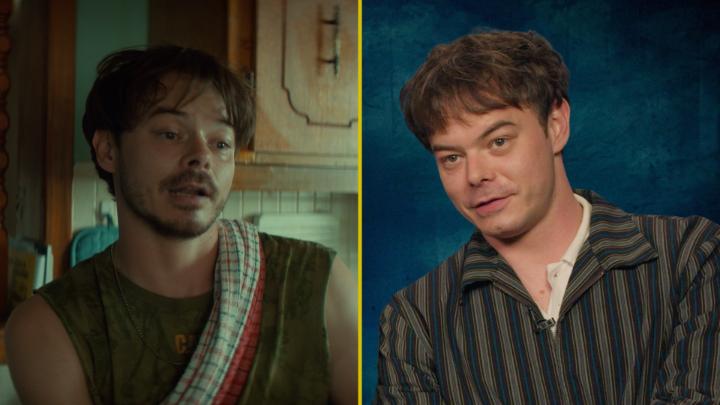 Charlie Heaton's first scenes in Below and Stranger Things being the same 🥲