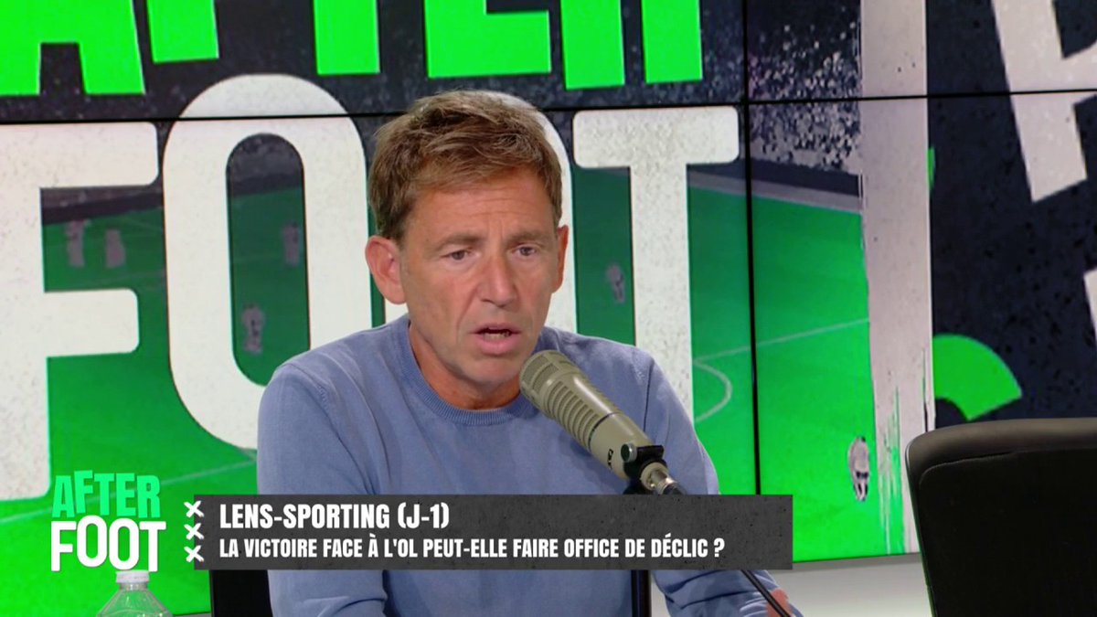🔴🟡 Face à l'OL, "on a vu l'incarnation de ce que doit être Lens", estime Daniel Riolo. "Ils font leur match, le pressing partout, du talent technique incarné par Thauvin. Ils font un match plein, que j'ai beaucoup aimé. Ils se sont remis en phase avec ce que doit être ce club"