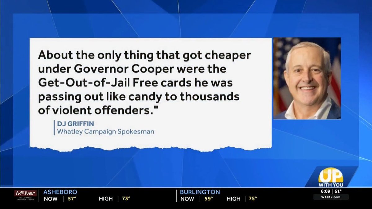 As governor, Roy Cooper did nothing to lower costs for North Carolinians. He's the reason for the state's high gas tax &amp; record high energy costs. If elected, Roy Cooper will vote for higher taxes, which will lead to higher costs for the Tar Heel State.