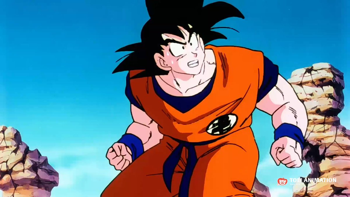 ¡Goku contra Vegeta, un encuentro lleno de aura y poder! 💪🔥 #DragonBallZ #Goku #Vegeta