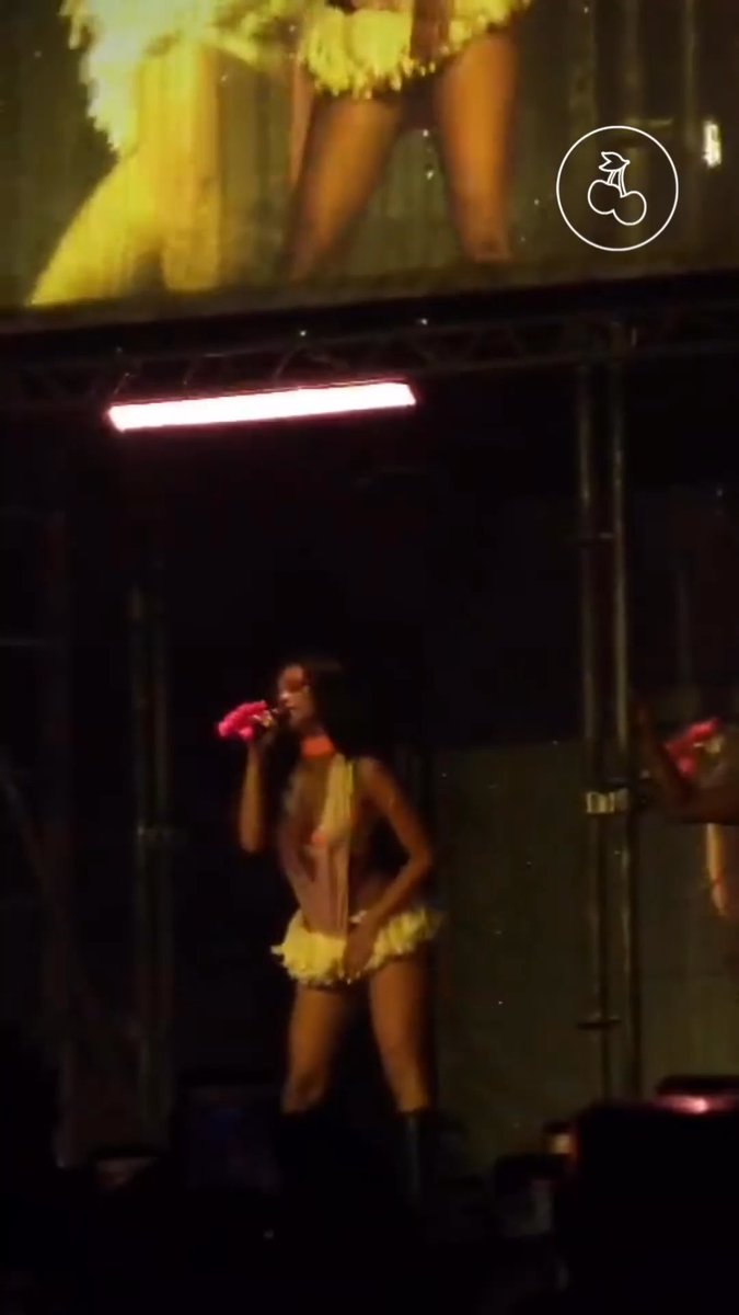 Tyla performs ‘SHE DID IT AGAIN’ at the opening night of her ‘A*POP World Tour’ in Paris.