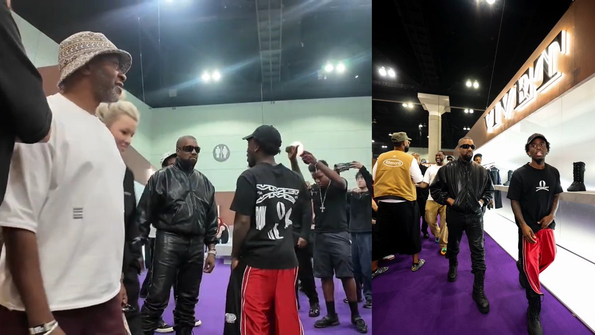 Kai Cenat’s GIRLFRIEND Gigi shares her POV of how Kai and Ye met at the VIVET booth during COMPLEX, showing her SUPPORT for him ❤️🔥