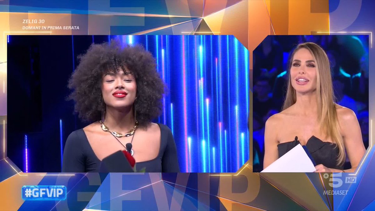 E la fortunata a cui Varsi ha deciso di regalare la rosa è... Federica 😍 #GFVIP