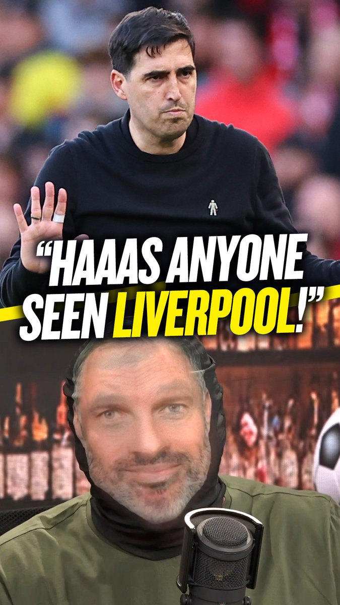 HAAAS ANYONE SEEN ✅ LIVERPOOL ✅ JAMIE CARRAGHER ✅ EXTRA TITLES ✅ RYAN GRAVENBERCH ✅ VIRGIL VAN TWERK ✅ TWERK MEISTER ✅ FLORIAN WIRTZ (WHO) ✅ YOU'LL NEVER WALK ALONE ✅ ANFIELD ATMOSPHERE ✅ WHAT ATMOSPHERE Cundy debuted his latest mask with this Has Anyone Seen #LFC 🤣
