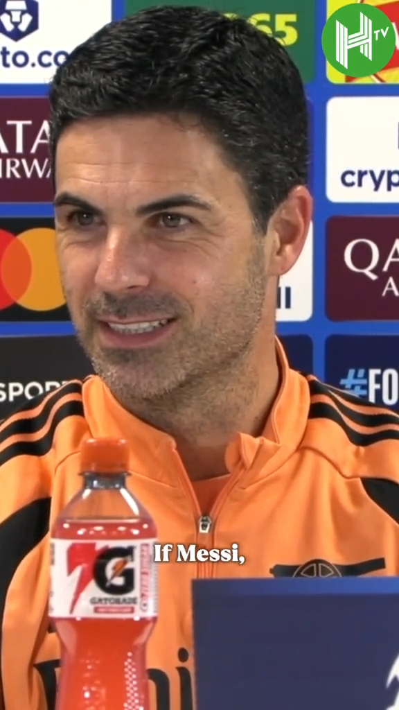Mikel Arteta reacting to Lionel Messi naming Max Dowman in his top 10 'rising stars' list: "If Messi, who is the best-ever player says that, his eyes are I think better than anybody else's." 💫