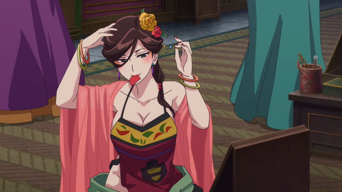 Just started and I'm already seeing hot women This anime might be peak