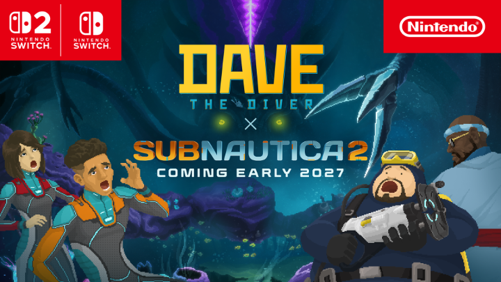 Join Dave and Bancho as they explore the mysterious waters of Proteus, make new discoveries, and lend a hand to new friends along the way! ๐คฟ DAVE THE DIVER - Subnautica 2 Content Pack arrives on Nintendo Switch 2 and Nintendo Switch in early 2027.