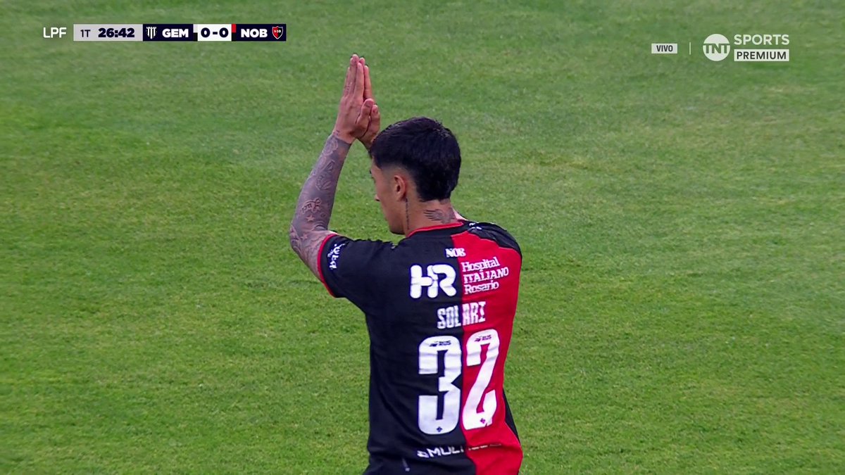 ANULADO EL GOL DE SOLARI PARA NEWELL´S ANTE GIMNASIA (M) El árbitro del encuentro anuló el gol por un offside del Chino antes de definir. Viví el Torneo Clausura 2026 por TNT Sports Premium y disfrutalo también en HBO Max 👉 #Suscribite #LPFxTNTSports