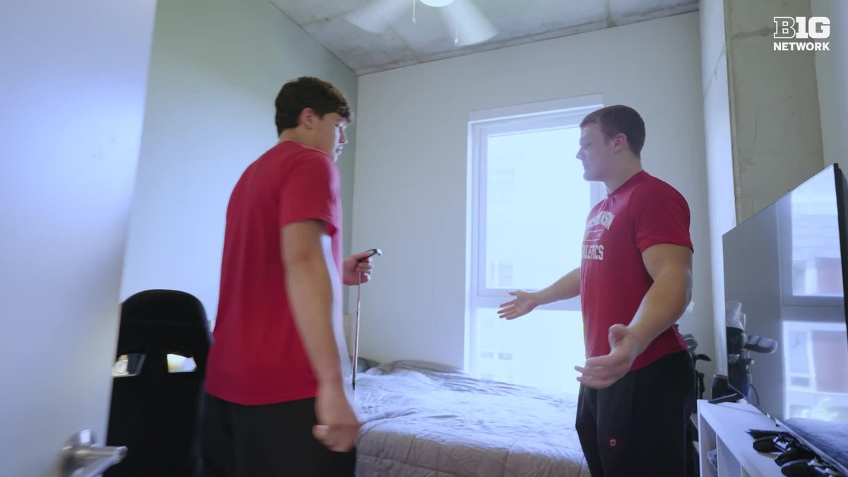 Cooper Catalano and Mason Posa can't escape each other 😊 They're an elite LB duo on the field and roommates off it. The Journey goes behind the scenes with the Wisconsin Football stars 👇 📍 Auto-Owners
