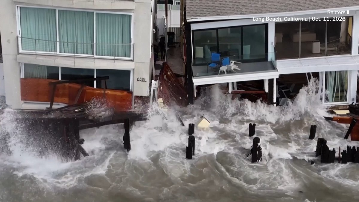 Amtrak cars were pelted by waves, beach parking lots were torn up, and coastal homes teetered as sand washed away beneath them — but Southern California avoided a large-scale disaster over the weekend from Tropical Storm Rachel.