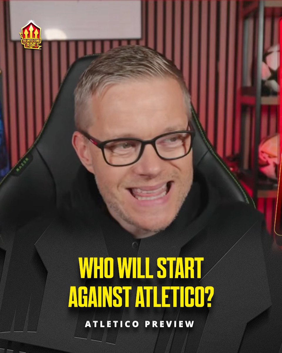 🏴󠁧󠁢󠁥󠁮󠁧󠁿 Rashford up front? 🔥 Yoro in the back four 🇨🇮 Amad NOT in the XI? Who do you think will start against Atletico? 👇