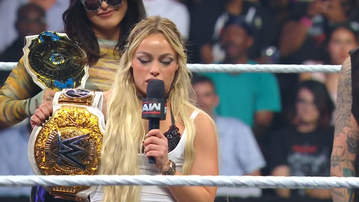 Liv Morgan just reminding everyone in case you forgot 😯 LIV Morgan