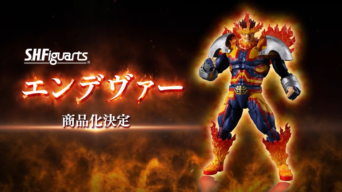 ／ S.H.Figuarts エンデヴァー 解禁PV公開！ ＼ アニメ『僕のヒーローアカデミア』より 「S.H.Figuarts エンデヴァー」の解禁イメージムービー公開中！ 詳細情報は後日公開予定、お楽しみに。 #t_shf #heroaca_a #ヒロアカアーツ