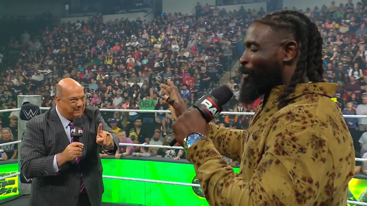 "I am an Oba Femi guy" 🤌 Oba Femi wwe knows EXACTLY who he is!