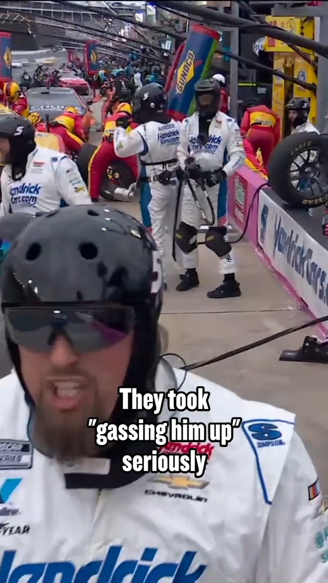 We may ask the No. 5 team to be our personal hype men.