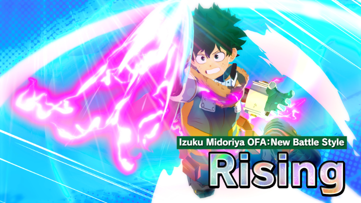 YOU CAN DO IT. Izuku Midoriya OFA: Rising, a hero who runs forward carrying the hopes entrusted to him by everyone, joins the fight in Season 19 of MY HERO ULTRA RUMBLE — the superpowered FREE-TO-PLAY battle royale! New content coming in Season 19: 💥 New Battle Style – Izuku Midoriya OFA: Rising 💥 New Costumes – Entrusted Hopes