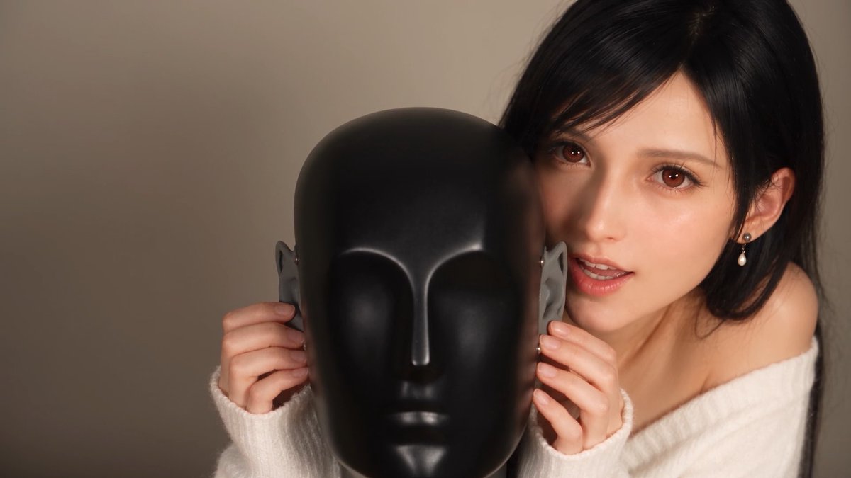 ティファASMR、公開です~ 今回はシンプルなプレビューです~ 🎧🎧🎧🎧🎧 Tifa ASMR is here~ This is just a simple preview~🥰🥰 #Tifa #FF7 #FF7RE #AIASMR #ASMR #ティファ
