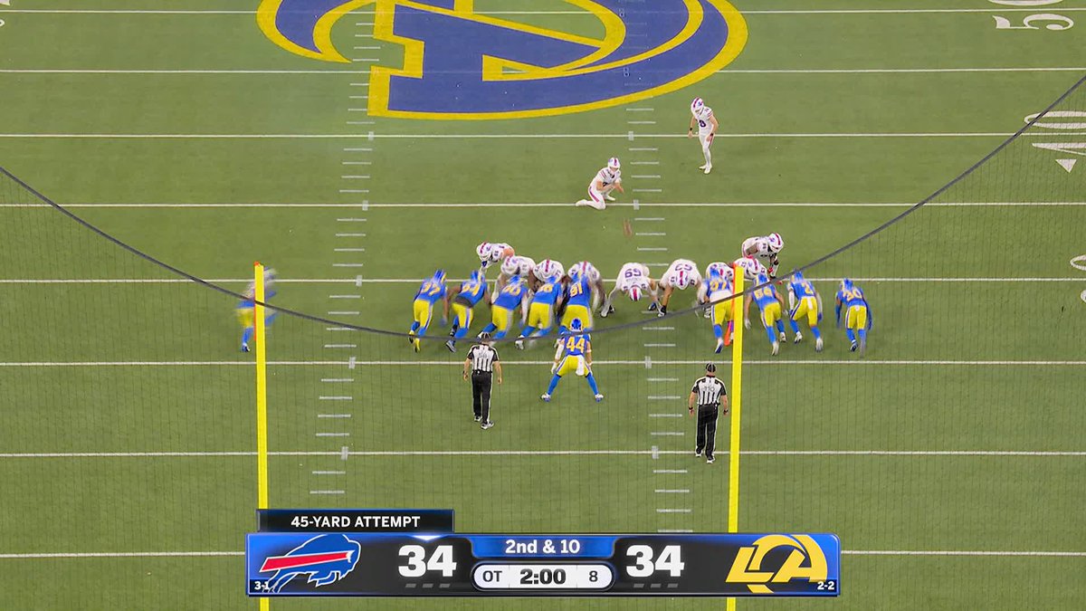 The Buffalo Bills win it in overtime! 🤩