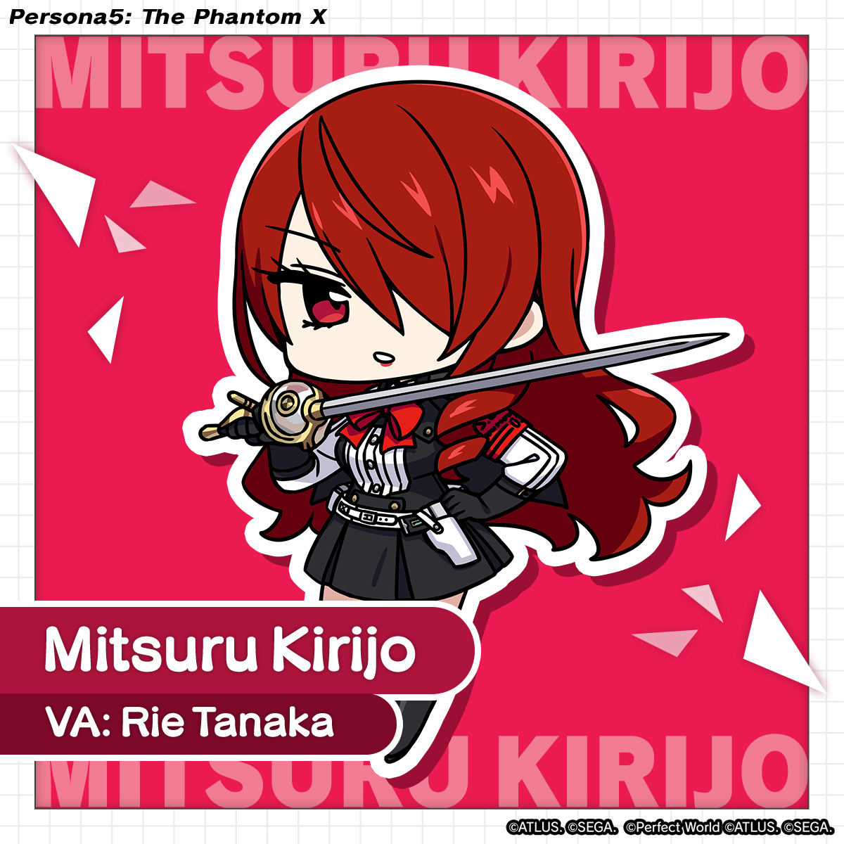 Mitsuru Kirijo from Persona 3 Reload finally makes her debut in P5X! Magnifique! ❄️ Be sure to check out her brand-new artwork and voice lines! ✨ #P5XEN #P3R #MitsuruKirijo #P3RxP5X