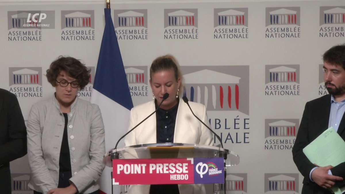 Baisse des prix des carburants: la présidente des députés LFI Mathilde Panot critique Total, qui "décide de garder une marge de 5 centimes supplémentaires par litre"