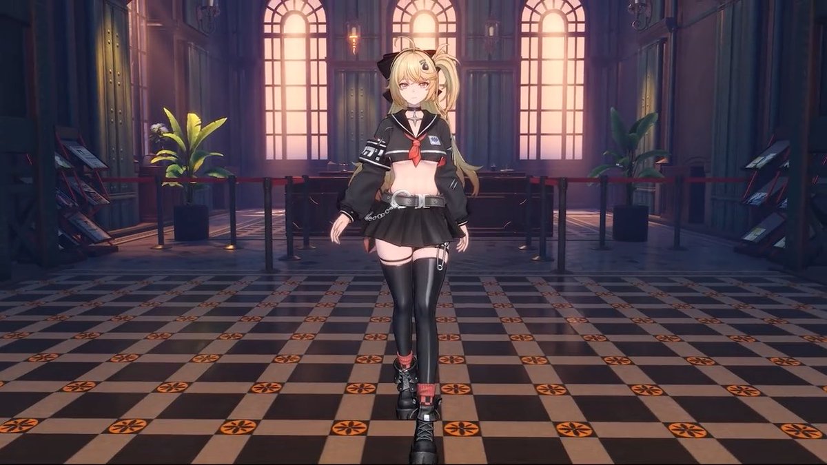 Hetero Chronicles | Akane Rin Character Outfit Showcase "To ensure the performance is at its absolute best, the outfit must be carefully curated." Her black outfit is just peakkk #NTE #NevernessToEverness