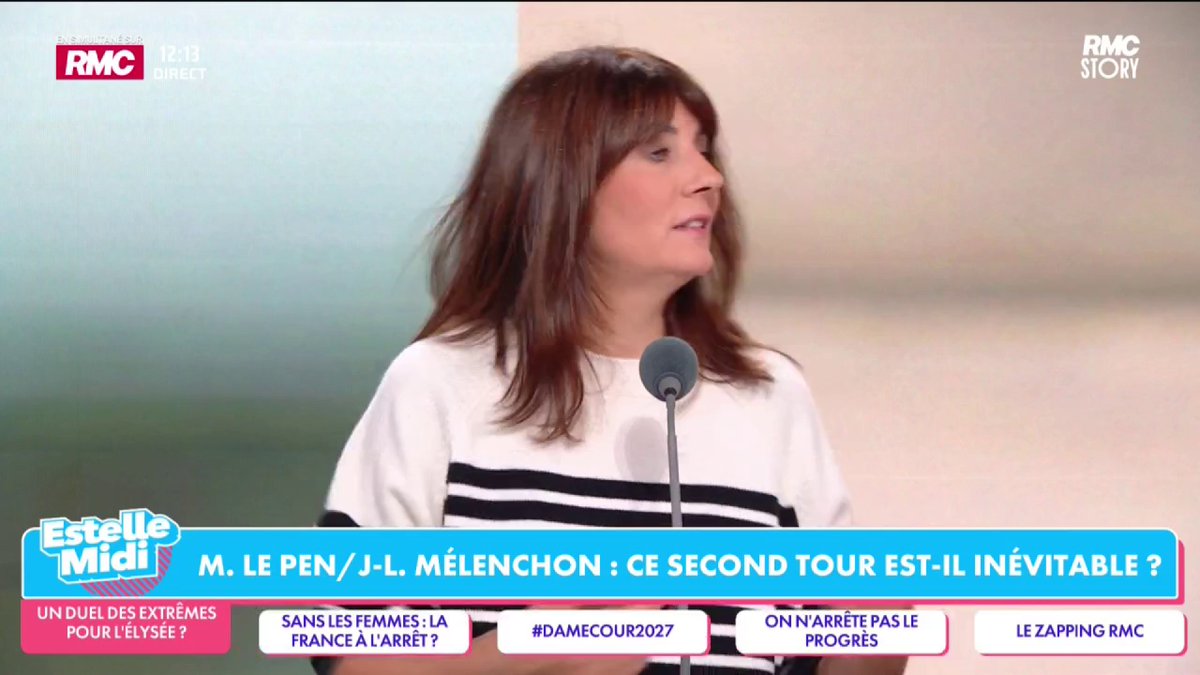 🗳️ 2nd tour Le Pen/Mélenchon 🎙️ Estelle Denis : "Toi tu vis en ville, t'as des transports, un médecin... La France périphérique vit plutôt mal ! Quand tu travailles dur, que tu n'arrives pas à te faire un resto... Il faut comprendre que pour eux, le dégagisme est réel !"