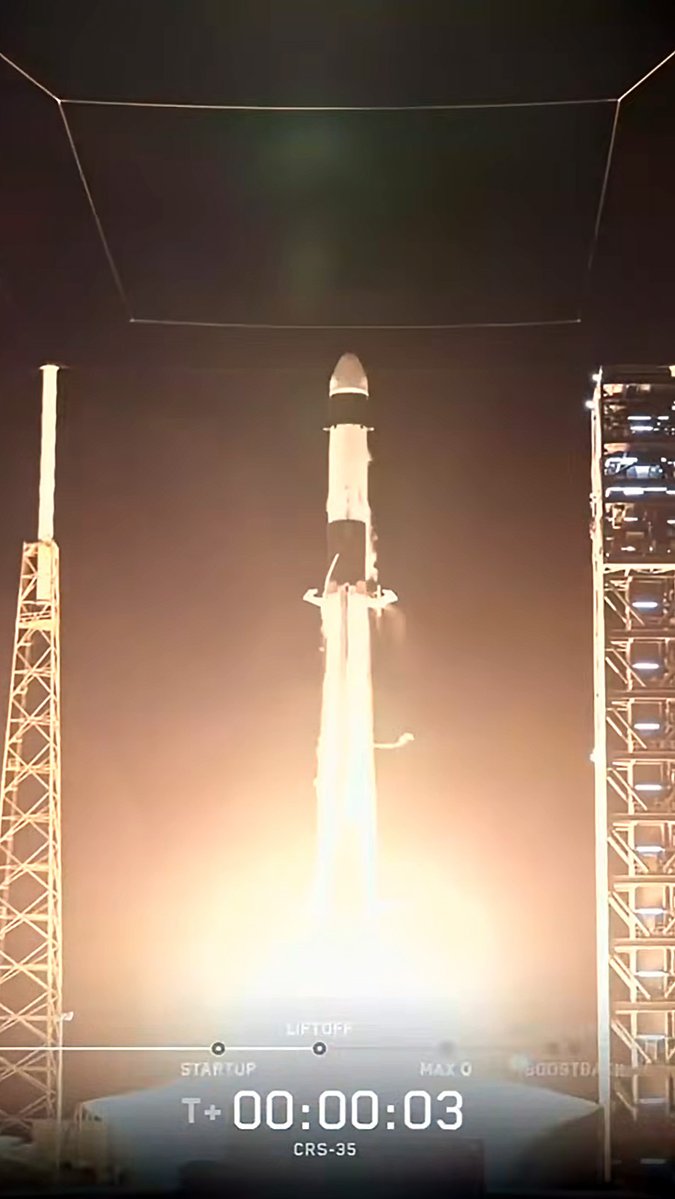 The SpaceX Dragon lifted off at 6:33 a.m. EDT today. It will arrive at 11 a.m. on Thursday, Oct. 15, to resupply the Expedition 75 crew with over 6,300 pounds of science, supplies, and roll-out solar arrays. More...