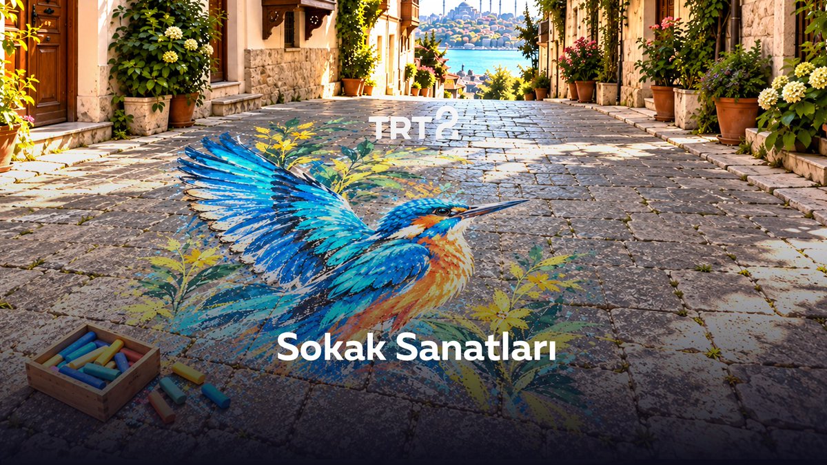 Şehrin ritmini, gündelik hayatın içinde yaşayan sanatı ve saklı kalmış gösterileri keşfe çıkan "Sokak Sanatları", 17 Ekim'den itibaren her cumartesi saat 18.30'da TRT 2'de! 🖌️