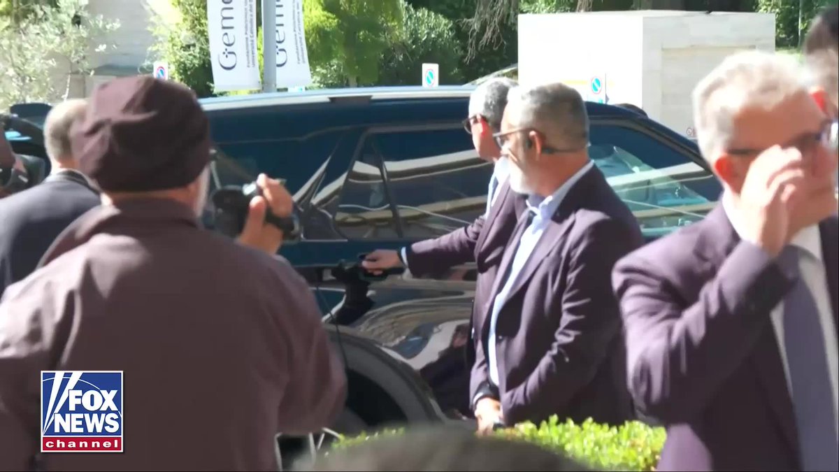 NOW: Pope Leo XIV arrives at Gemelli Hospital ahead of his lung operation, as a cheering crowd greets him outside. The pope smiled and gave a brief wave as he stepped out of his car before greeting doctors. Pope Leo is set to undergo surgery later in the day to remove a lung nodule.