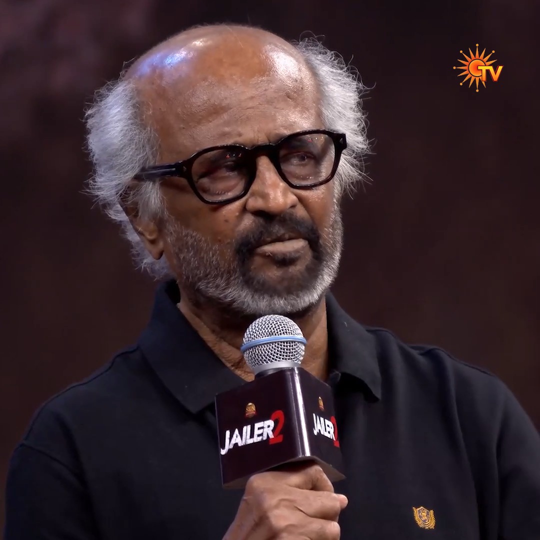 I identify myself as a bus conductor! ❤️ - Superstar Rajinikanth #SunTV #Jailer2 #Jailer2SuperShowOnSunTV #SuperstarRajinikanth #SunDigital