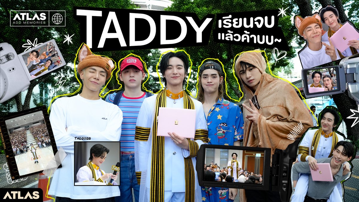 ATLAS ADD MEMORIES EP.11 | TAD เรียนจบแล้วจ้า 🧸🎓 รับชมแบบเต็ม ๆ ได้แล้วที่ 🏫 YouTube : ATLAS ✨ #ATLASaddMEMORIESEP11 #ATLASaddMEMORIES #ATLAS_th #ATLASth #XOXOentertainment