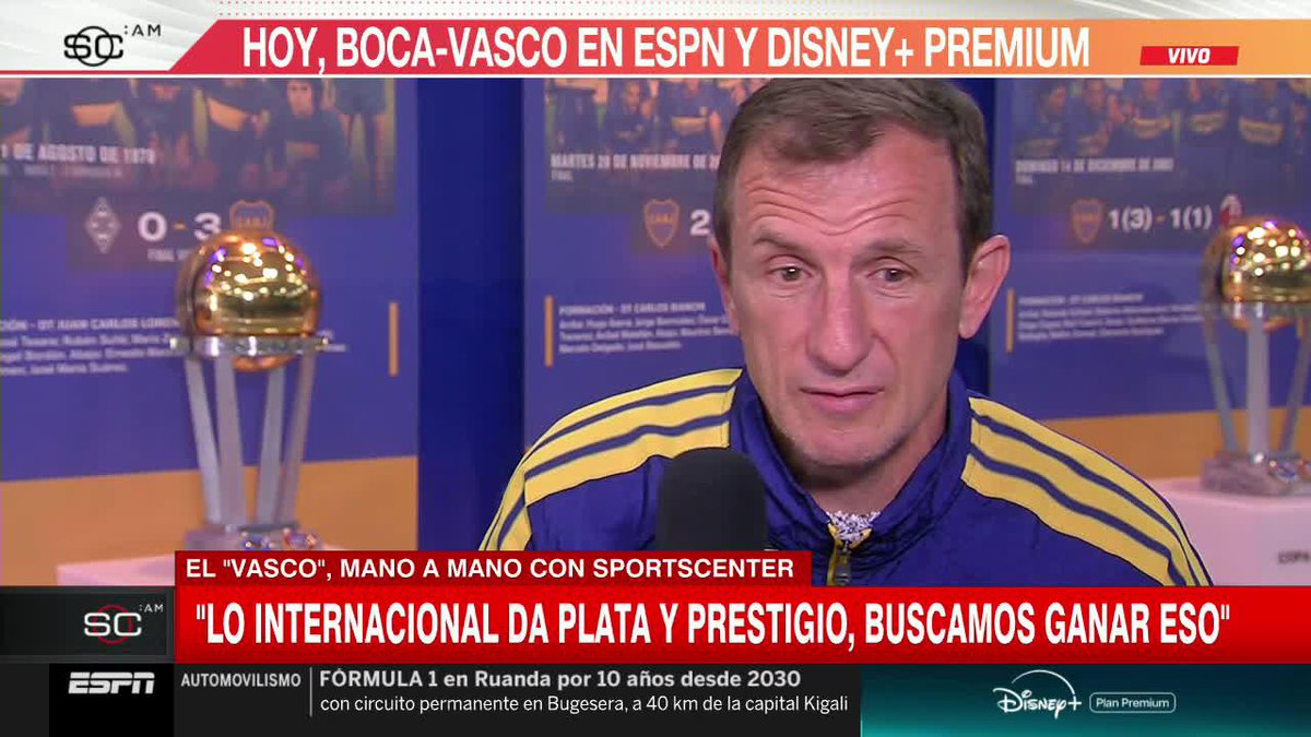 🗣️#Arruabarrena en SportsCenter: "Lo INTERNACIONAL TE DA GUITA Y PRESTIGIO y JUGAR OTRA COMPETENCIA, y hace mucho que el club no logra algo internacional. La liga local es la liga local. La COPA ARGENTINA saben que es una copa que ME GUSTA, como hace 10 años y trato de poner lo mejor, está el tema de la Anual, y hay situaciones que estamos cerca y lejos a la vez, no hay que pensar en el futuro, da ansiedad y nervios y NO nos sirve".