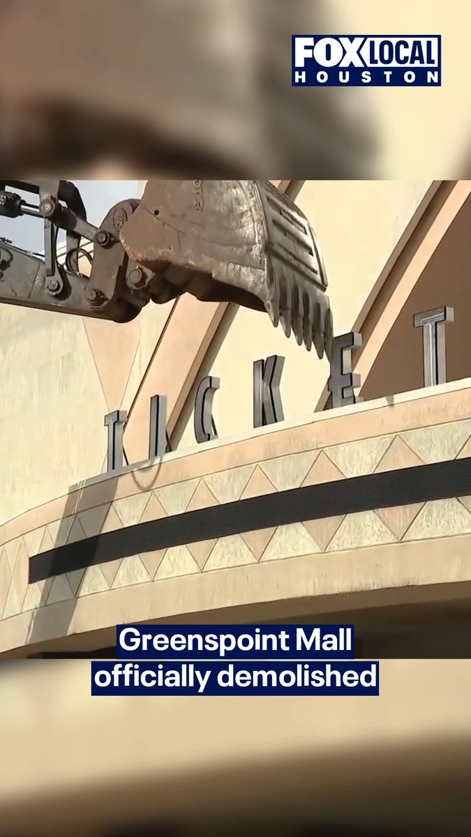 After decades of standing in Houston, Greenspoint Mall was officially demolished on Tuesday morning. The site will be redeveloped into a large industrial park under a $150 million project announced by Lincoln and New York Life Investment Management.