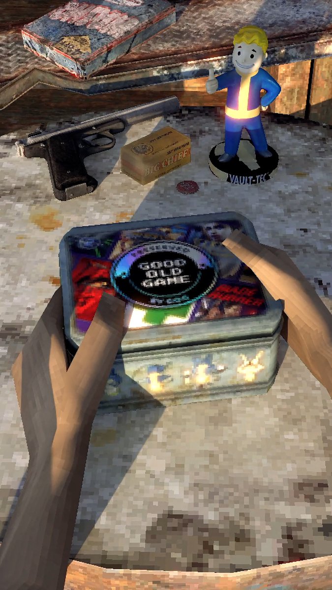 Would you like to get such box? 😁 How about Fallout games with all time high discounts? Check comments for link to special promo! Animation done by the one and only Binadra 3D #fallout #classicgames #gamerlife #gamingreel