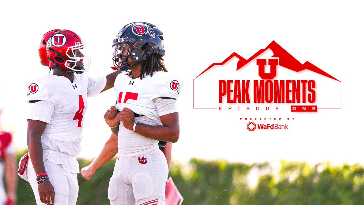 Get to know the Utes beyond the field. Devon Dampier and Jamarian “Byrd” Ficklin share a look inside their friendship and the brotherhood they’ve built at Utah. Watch now on YouTube ⬇️ 📺 #GoUtes | #RSNB | WaFd Bank