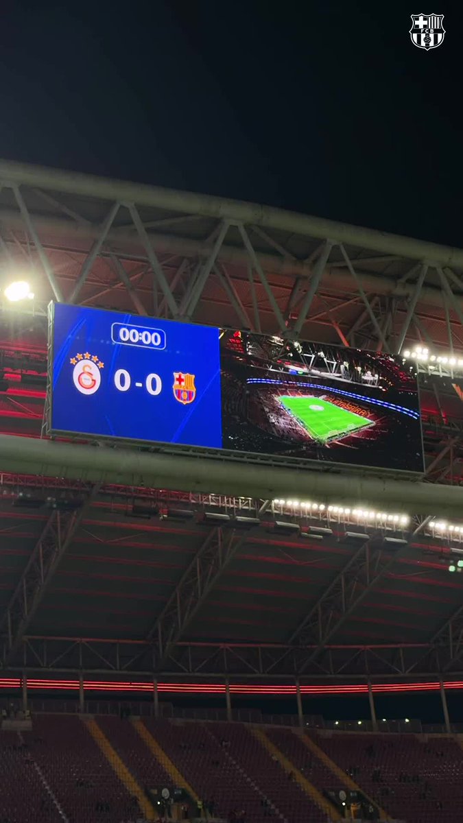 👋 Hi Galatasaray SK ! Nice stadium for a Champions League night