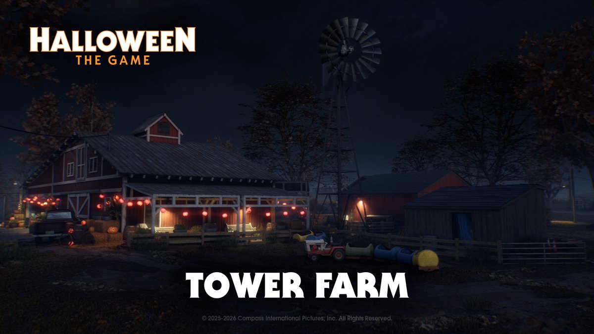 The annual harvest festival is approaching fast, and Tower Farm is the perfect Fall destination for the families of Haddonfield. Come take a tour of the latest multiplayer map, inspired by Halloween 5: The Revenge of Michael Myers, headed to Halloween: The Game: 🎃