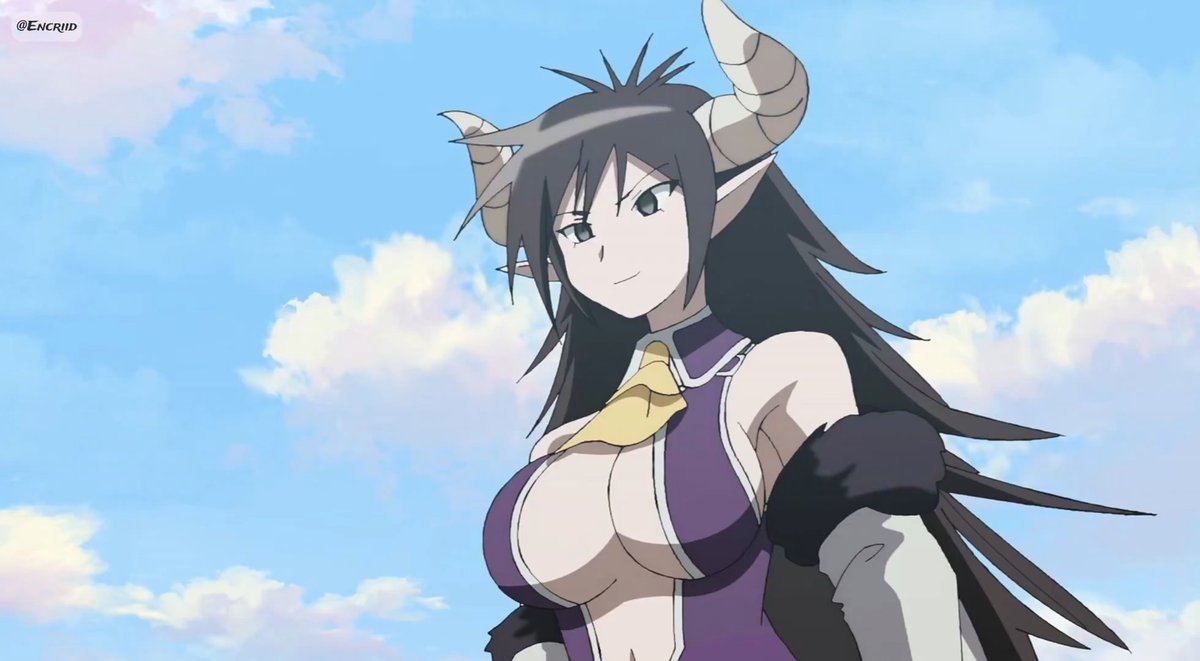 Big Sis and Horned Sis have a beef. #anime #animetwt #fypシ
