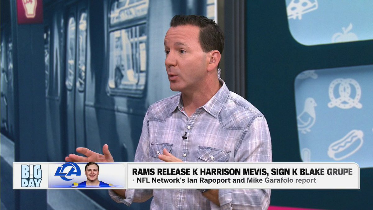 From Big Day: The #Rams have released kicker Harrison Mevis after last night’s debacle.