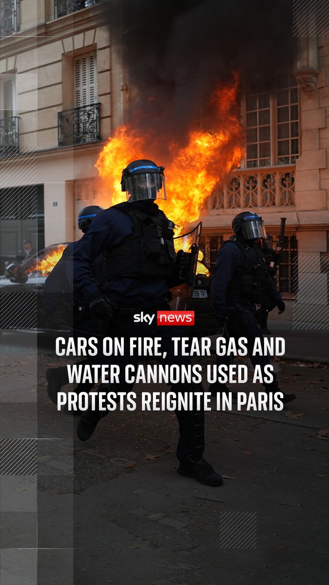 Students across France are protesting for a fifth week over poor school conditions, including teacher shortages and unkept buildings. More news: