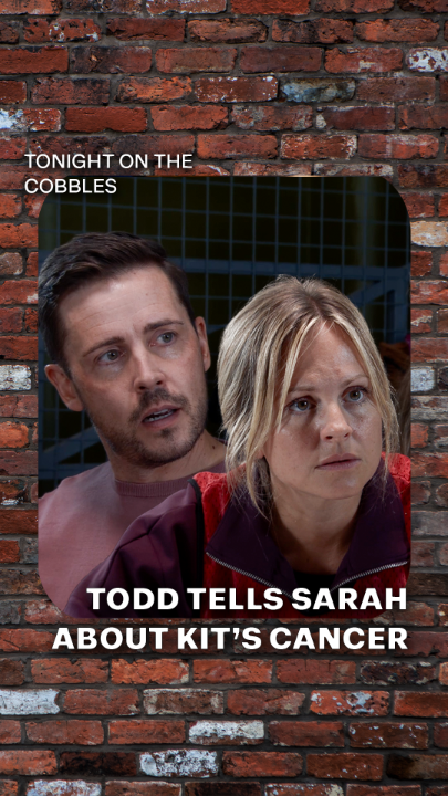 Now Sarah knows... #Corrie