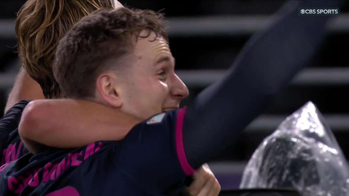 Viking are in dreamland against Bayern! 💭 Peter Christiansen finishes off a brilliant counter-attack to double their lead 👏 Watch the #UCL on @ParamountPlus 📺