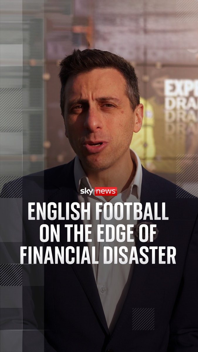 ⚽️ English football is facing a deepening financial crisis, with 94% of clubs operating at a loss and two-thirds unable to survive 90 days without financial support from their owners, according to the UK’s independent football regulator. Rob Harris has more on this story ⬇️